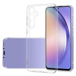 Samsung Galaxy A55 (5G) Fleksibelt Plast Deksel - Gjennomsiktig