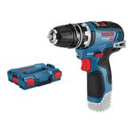 Bosch Skruvdragare GSR 12V-35 FC, utan batteri & laddare i L-BOXX