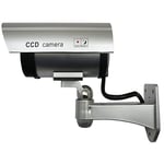 DUMMY CAMERA IR1100 Camera CCTV factice d'extérieur (Argent)