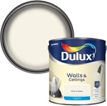 Dulux Matt Emulsion Paint For Walls And Ceilings - Fine Cream 2.5 Litres