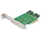 STARTECH 3PT M.2 SSD Card - PCIe 3.0 (PEXM2SAT32N1)