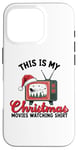 iPhone 16 Pro This Is My Christmas Movies Watching Holiday TV Vintage Case