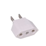 Adaptateur de prise de voyage EU vers US JP,convertisseur de prise électrique,prises de courant,prise de chargeur AC,États-Unis,Japon,Chine - Type type1 white