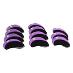 11PCS Golf Club Headcover Set Neoprene Numbered Golf Club Head Protector For Out