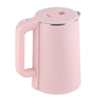 (Pink)Electric Kettle 2.3L Integrated Wrapped Large Spout Stainless Steel