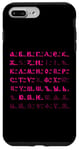 Coque pour iPhone 7 Plus/8 Plus Lettres cyrilliques de l'alphabet russe bukwiza russkaja futbolka