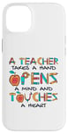 Coque pour iPhone 14 Plus Teacher Takes A Hand Referendar Professeur Pédagogue Professeur