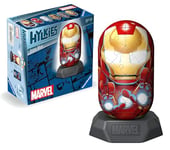 Ravensburger Marvel Hylkies Figures Iron Man - Collectable Toys and Gifts for Kids and Adults Age 6 Years Up - 3D Jigsaw Puzzles - The Avengers, Red