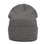 MASADA Bonnet d'hiver pour Les Hommes et Les Femmes - Gris Platine