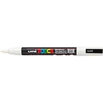 POSCA Uniball PC-3M Marker Pen White Fine Bullet 0.9 - 1.3 mm