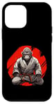 Coque pour iPhone 12 mini Karaté Judo Singe Chimpanzé Arts martiaux