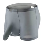 Herrunderkläder Boxershorts Mjuka Andningsbara Kalsonger Boxershorts Elefant Nasal Kalsonger Enfärgade L