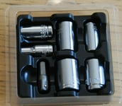 BLACK & DECKER A5390 7 Piece Socket Set, Cordless Drills Screwdrivers Hex 1/4"