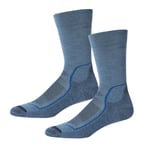 Icebreaker Hike+ Light Crew Mens Socks Thunder L