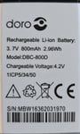 Brand New  Battery for Doro Phone Easy 6520 6050 6526 6030 6620