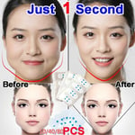 80PC Set Face Lift Stickers Instant Face Neck and Eye V Shape Tape Anti Wrinkle