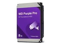 8 Tb Hdd 8,9 Cm (3,5 ) Wd-Purple Pro Wd8002purp Sata3 256