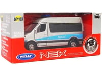 Mercedes Sprinter 1:34 Police Silver Welly