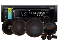 JVC KD-R891BT &amp; GAS ALPHA Kitsystem