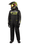 FXR Recruit Monosuit Barn Svart-Char-Hi Vis""