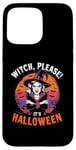 Coque pour iPhone 15 Pro Max Sorcière, c'est Halloween