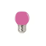 Bailey LED klot rosa 30lm E27 1W