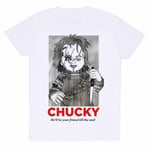 Childs Play Unisex Adult Friends Till The End T-Shirt - XXL