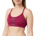 Adidas HC5342 TRN LS Better Sports Bra Women's Legacy Burgundy SDD