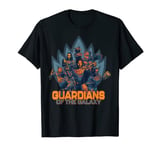 Marvel Guardians of the Galaxy Volume 3 Team with Crest T-Shirt