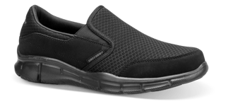 Skechers Herre Slip-in  - Str. 45½ - Tekstil/gummi/