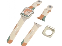 Hurtel Strap Moro armband för Apple Watch 6 / 5 / 4 / 3 / 2 (44mm / 42mm) silikonband moro klockarmband (5)