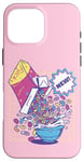 Coque pour iPhone 16 Pro Max Fresh Out of Fucks Céréales Drôle Ironique Sarcastique Rétro Comic