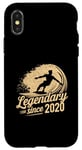 iPhone X/XS Legendary Since 2020 Surfer Wave Vintage Surfing Birthday Case