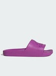 adidas Adilette Aqua Slides, Purple, Size 7, Men