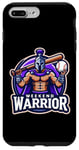 Coque pour iPhone 7 Plus/8 Plus Baseball Weekend Warrior Funny Player Lover Citation Dire