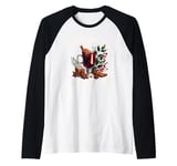 Everything Nice In A Cup Mulled Wine Christmas Drink Raglan Baseball Tee