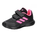 adidas Tensaur Run 2.0 Shoes Kids Chaussures de Course, Core Black/Lucid Pink/Core Black, 38 2/3 EU