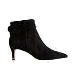 Ted Baker Yona Womens Black Ankle Boots Suede - Size UK 5