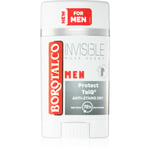 Borotalco MEN Invisible no white or yellow marks roll-on deodorant fragrance Musk Scent 40 ml