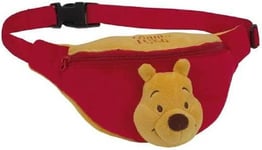 Winnie the Pooh Super Soft Plush Zipped  Waist Bag