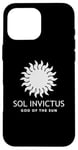 Coque pour iPhone 16 Pro Max Sol Invictus Dieu romain antique du Soleil Mythologie