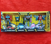 TRANSFORMERS Action Figures Buzzworthy Bumblebee/Optimus Prime/Megatron/Starscrm