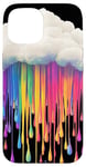 iPhone 15 Colorful Rain Cloud Artwork For Joyful Nature Lovers Case