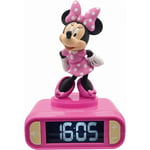 Minnie Mouse 3D Vækkeur Disney Ur med lyd og lys 101316