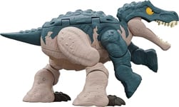 Mattel Jurassic World Figurines Dinausores Transformables Baryonyx Et Parasaurolophus Transformation Féroce Double Danger 2-En-1, 8 À 28 Étapes, À Collectionner, Jouet Enfant, Dès 6 Ans, HLP09