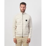 Blouson BOSS  Blouson homme zippé  en laine vierge mélangée