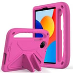 Xiaomi Redmi Pad SE 8.7 Kids Stöttåligt Bärfodral - Varmrosa Rosa