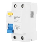 BL1E-63 RCCB Disjoncteur différentiel de courant 32A 1P+N 230V 30mA Fuite Surcharge Court-circuit Protection