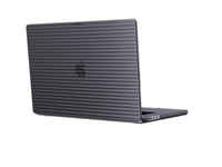 Tech21 Evo Wave Coque pour MacBook Pro 16" (2021 et 2023) – Coque de Protection Rigide – Anthracite