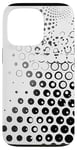 Coque pour iPhone 13 Pro Accessoire de protection contre les radiations Blanc à pois 5G